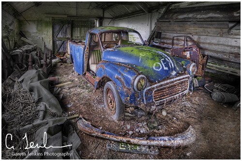 2 Gareth Jenkins - Abandonned Morris Minor 2 Gareth Jenkins - Abandonned Morris Minor